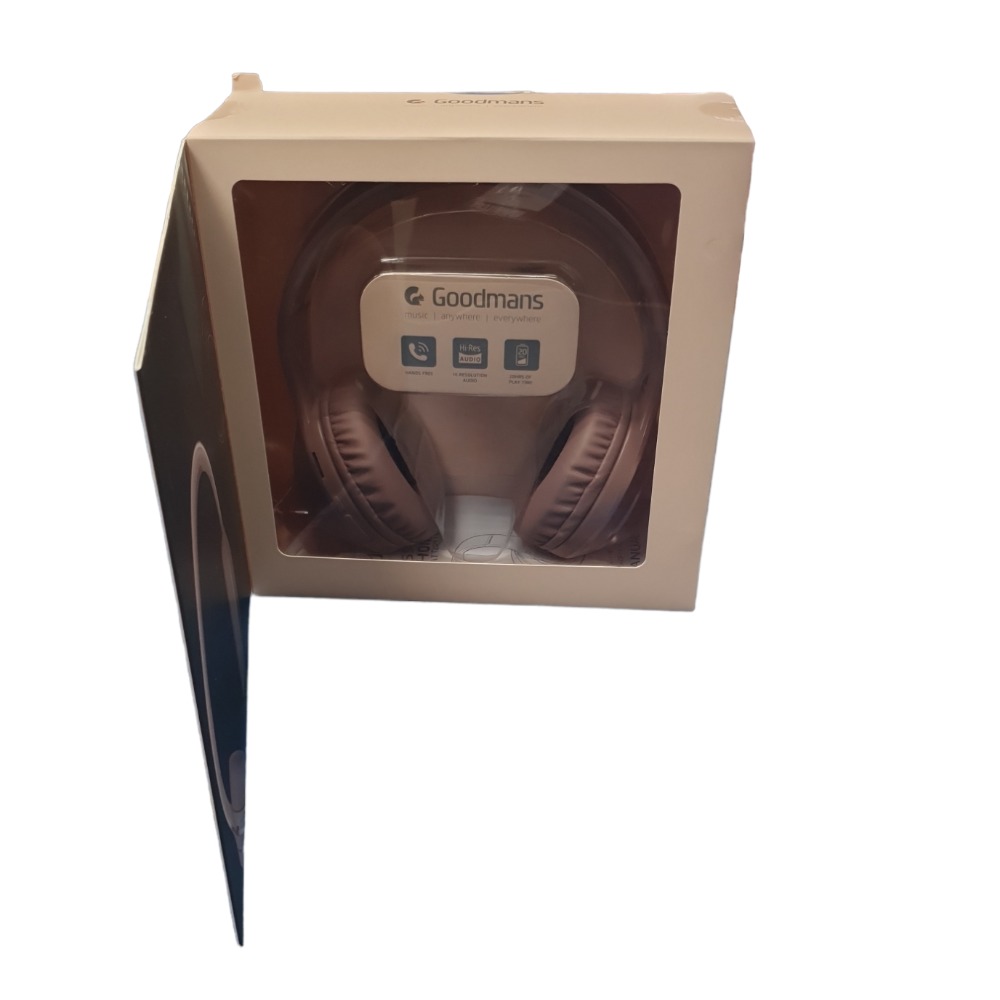 Goodmans wireless pro headphones Pink Own4Less